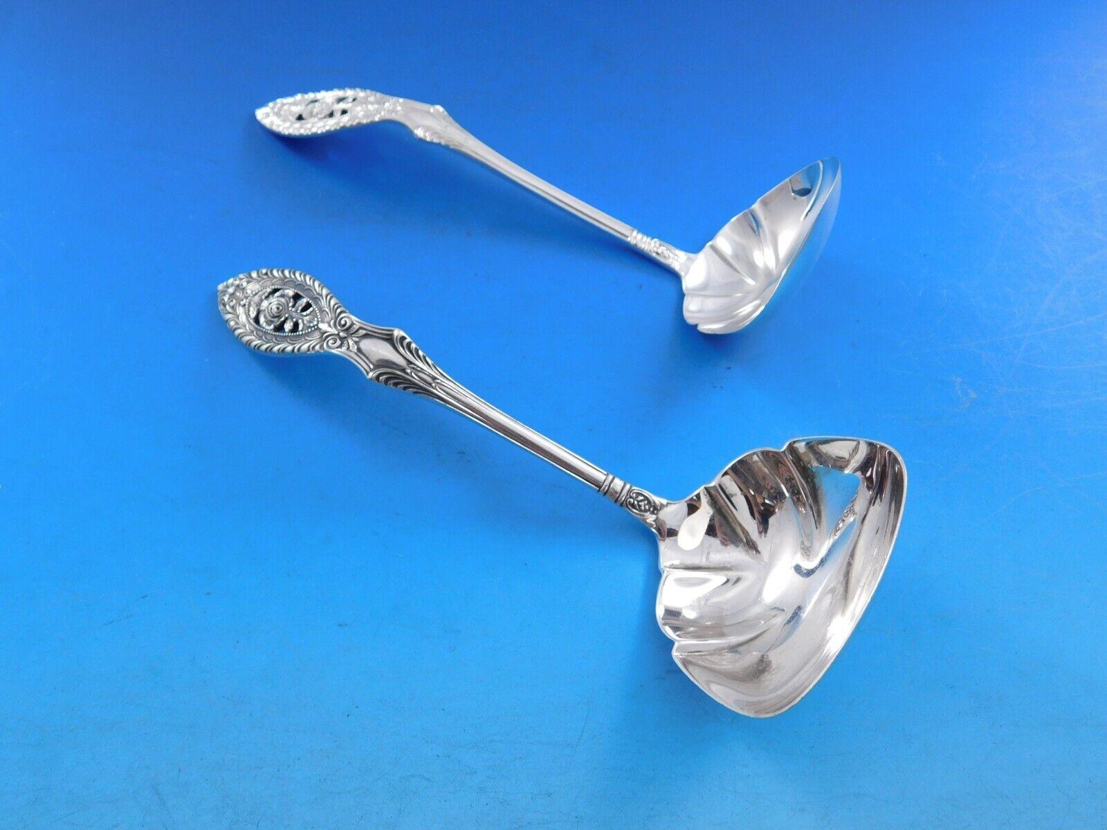 Valenciennes by Manchester Servizio di posate in argento Sterling 8 Set 62 pezzi Cena in vendita 2