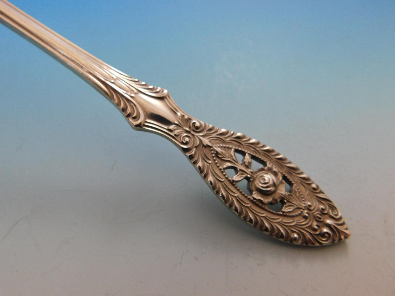 20th Century Valenciennes by Manchester Sterling Silver Flatware Set Service 109 Pcs Dinner