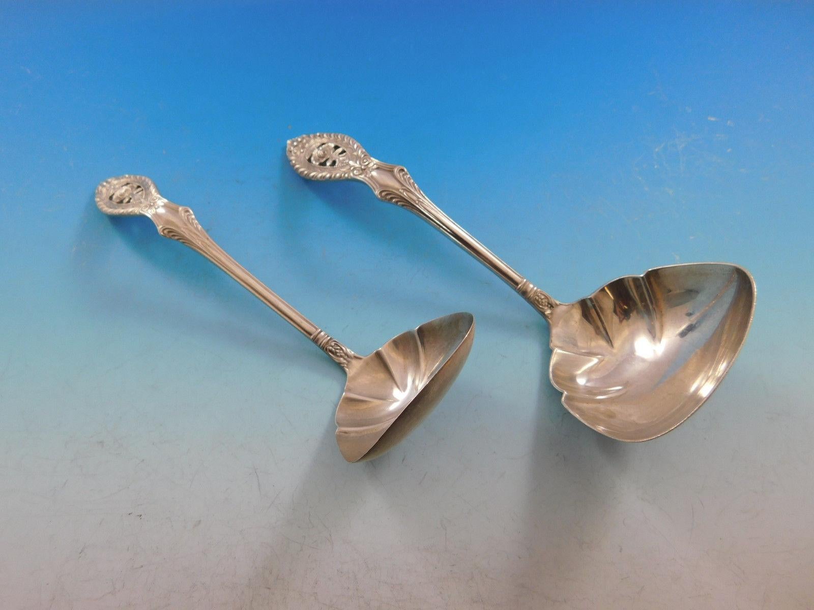 Valenciennes by Manchester Sterling Silver Flatware Set Service 109 Pcs Dinner 3