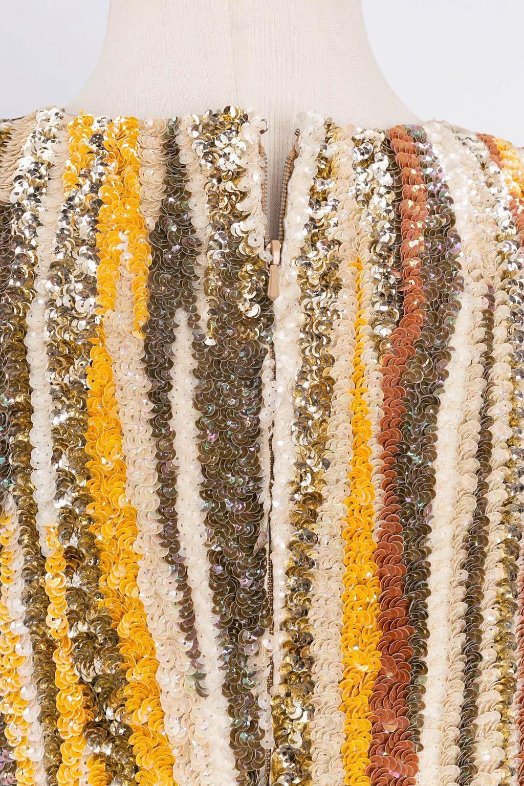 Valens sequined dress For Sale 2