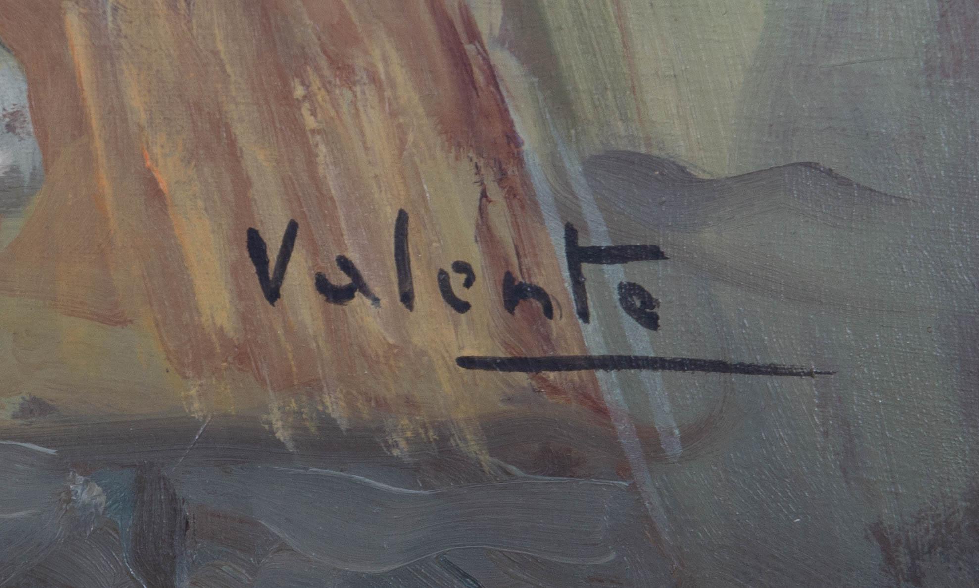 Valente - 20th Century Oil, Bottle of Wine 1