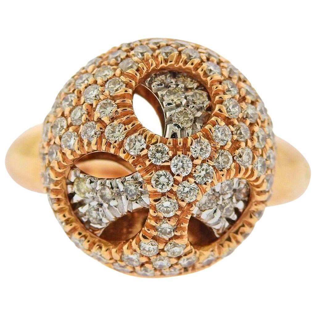 Valente Diamond Rose Gold Ring
