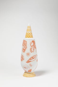 Valente Malangatana, Vase 53 of One Hundred Authors by a. Mendini for Alessi