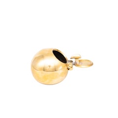 Valenti Kugel-Aschenbecher aus Messing, Spanien, 1970er Jahre