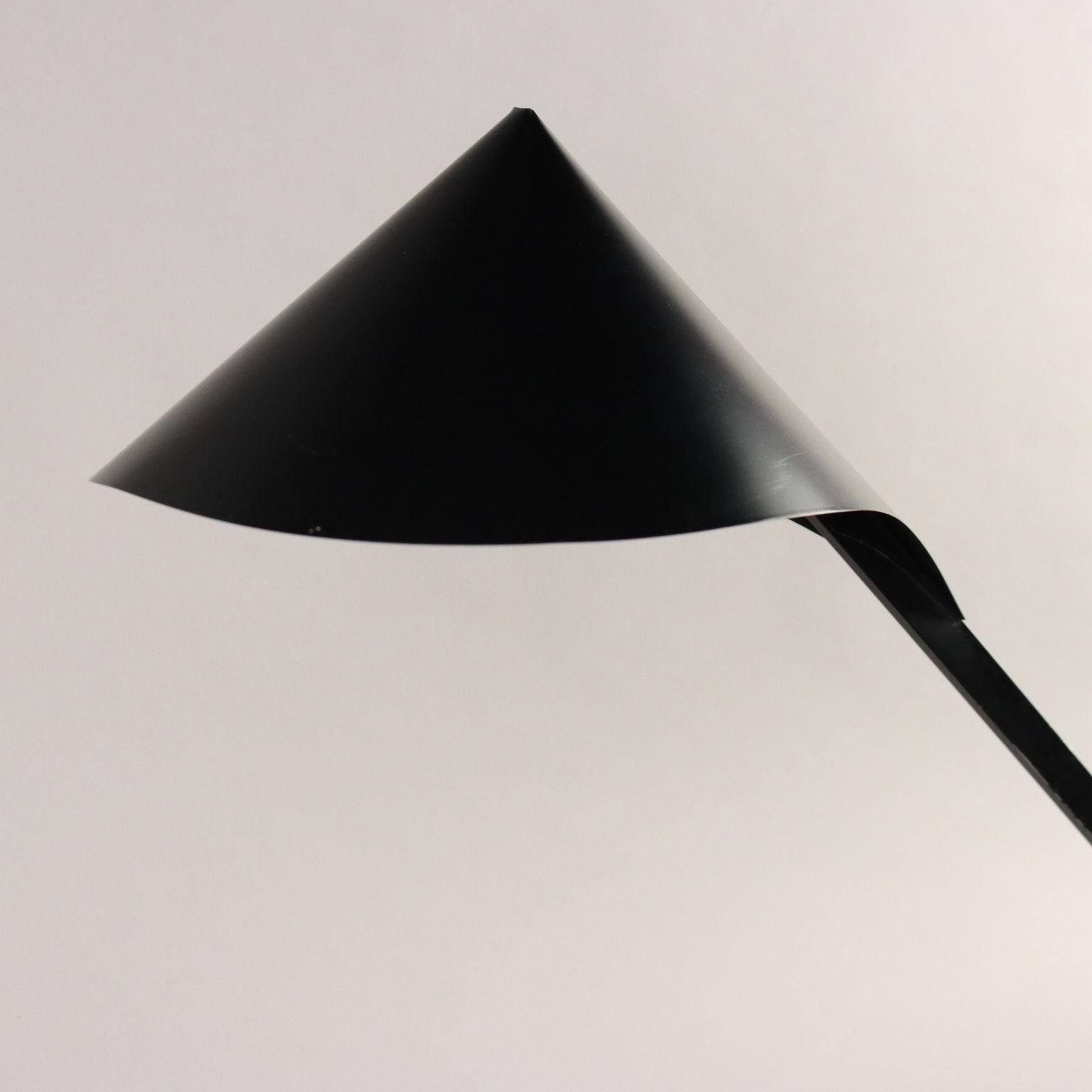 Alluminio Valenti Luce Alobella Lampada da Tavolo Design G. Pasotto Vintage anni '80 in vendita