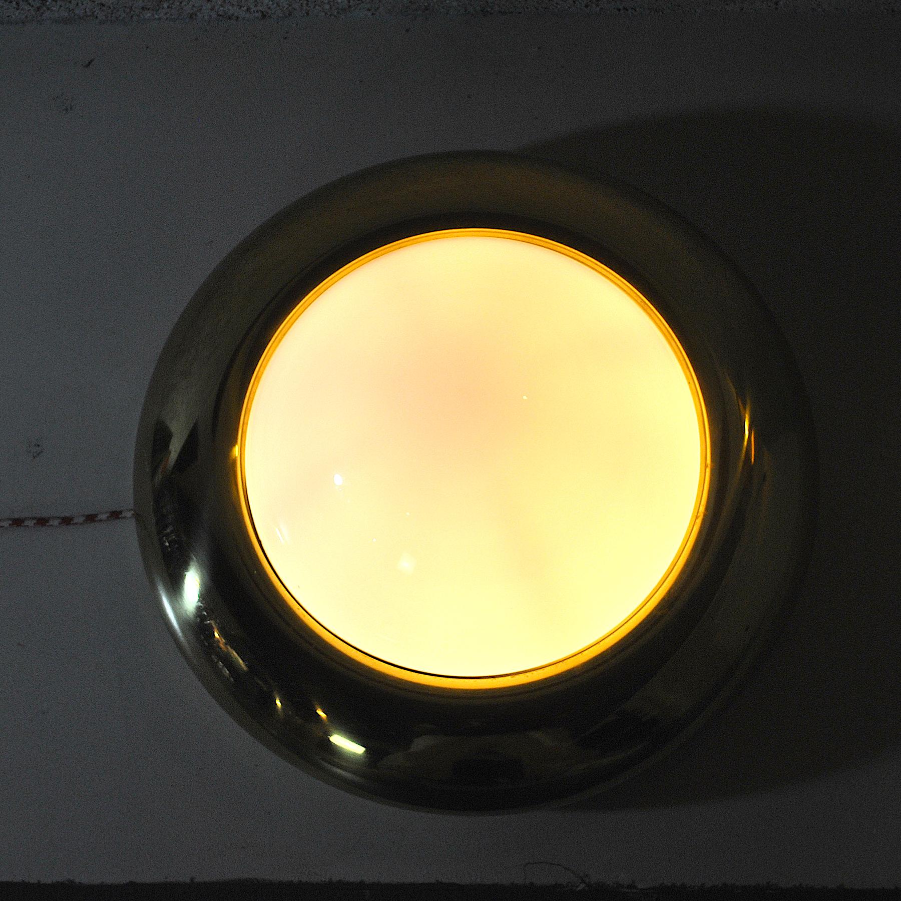 Brass Valenti Luce Design Italian Midcentury Wall Light, 1960s