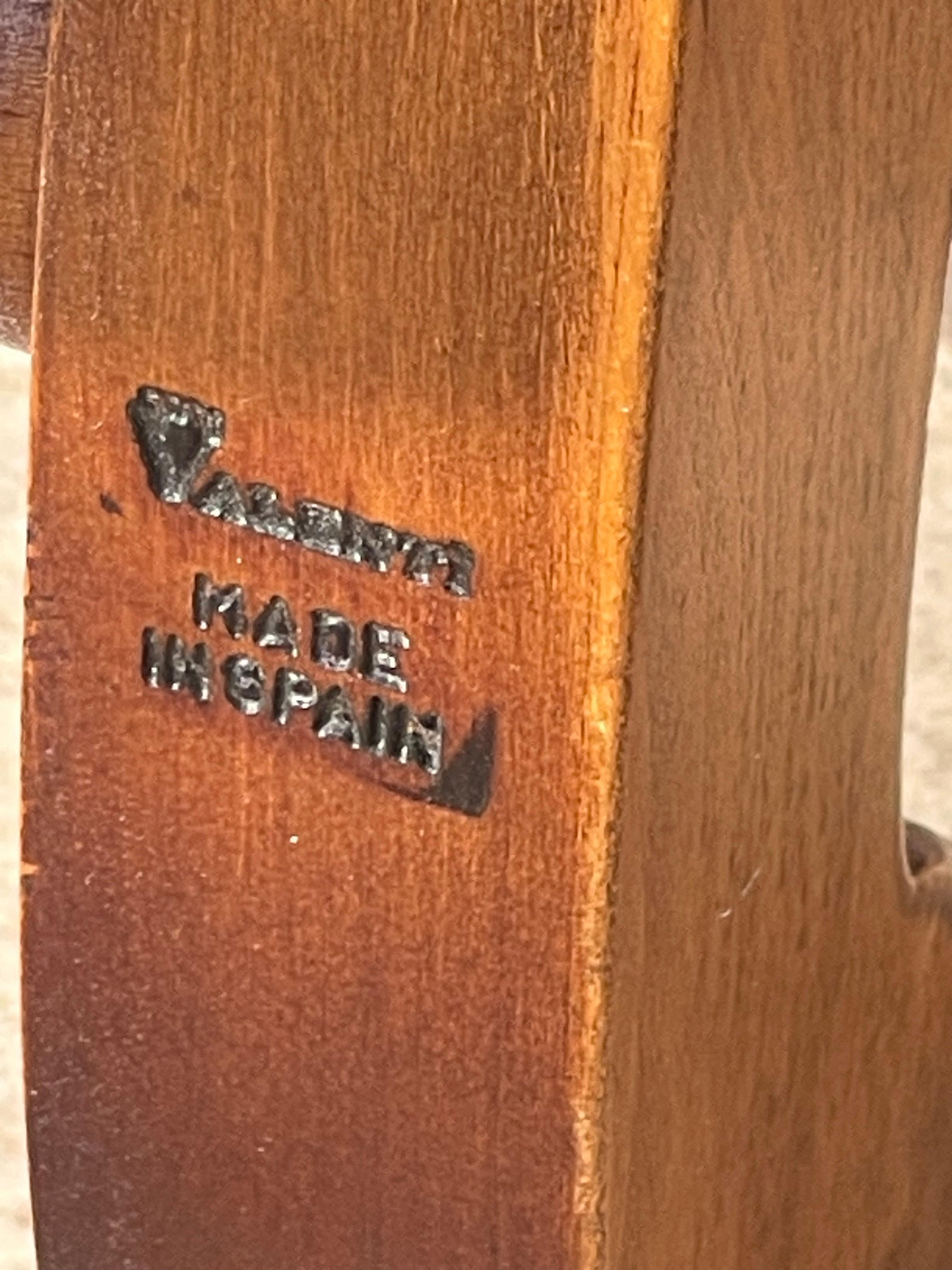 Valenti - Paire de chaises à pantoufles en vente 7