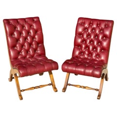 Valenti - Coppia di sedie a pantofola