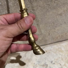 Tagliacarte in ottone massiccio Valenti con dettaglio equestre Spagna