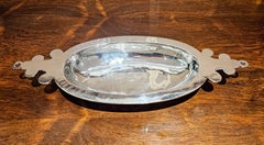 Valenti Spanish Colonial Style Silver Plate Bowl Centerpiece, Spain, c. 1970