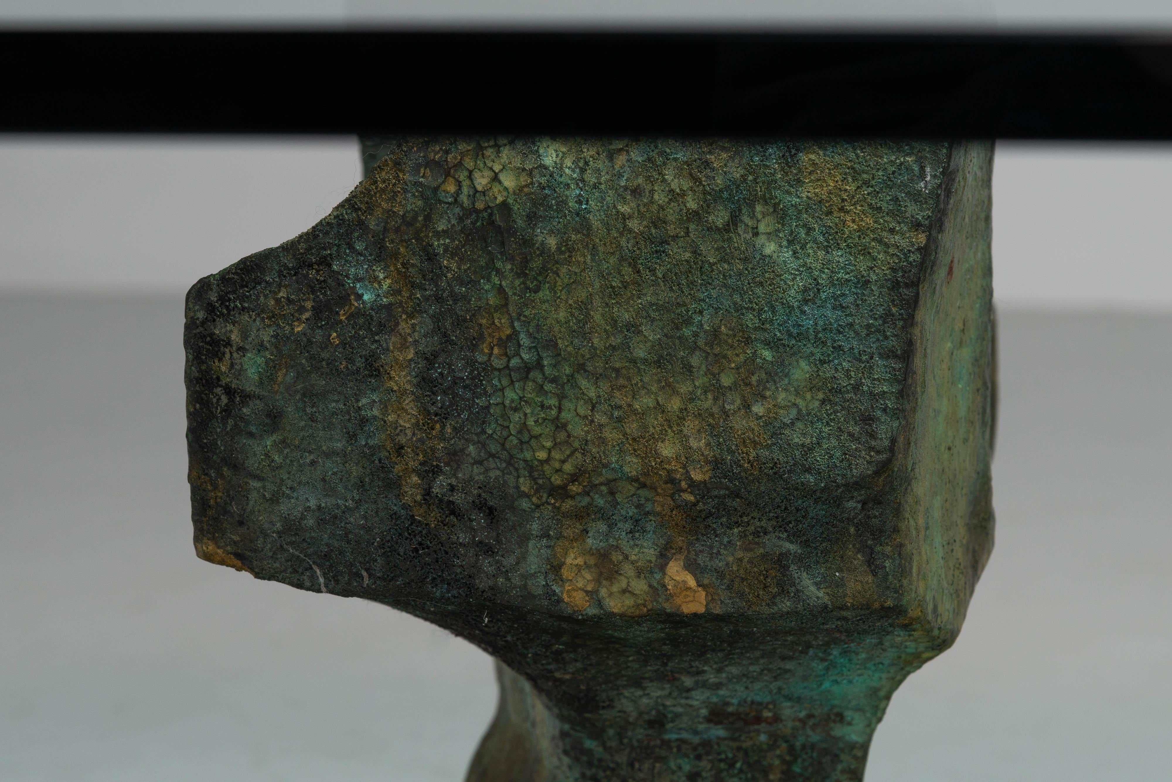 Valentí Vulcano Couchtisch aus Bronze Spanien 1979 12
