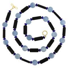Lapis Lazuli Beaded Necklaces