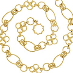 Valentin Magro Chain with Clover Motif and Ovals