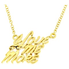 Valentin Magro Classic Petite I Love Me More Pendant