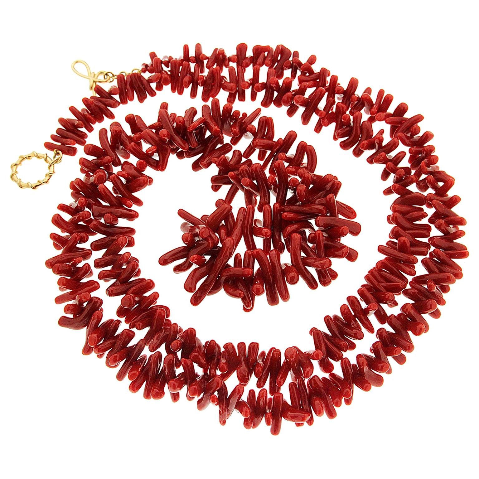 Valentin Magro Coral Branch Necklace