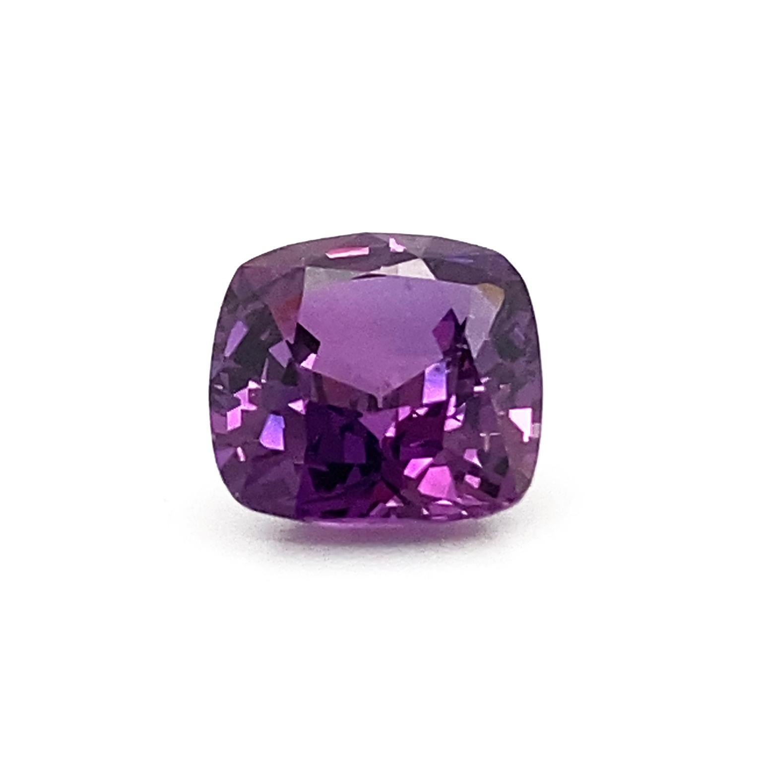 Valentin Magro Cushion Cut Purple Sapphire In New Condition For Sale In New York, NY