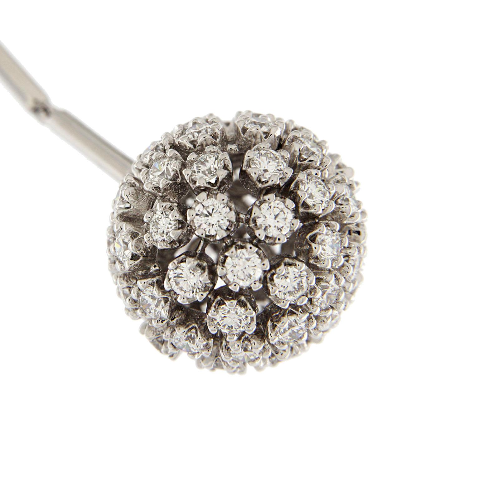 dangling ball earrings