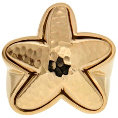Valentin Magro Gold Starfish Texture Ring