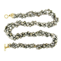 Valentin Magro Keshi Pearl Three-Strand Necklace