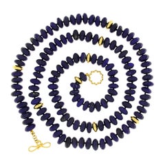Valentin Magro Lapis Lazuli Roundels Necklace