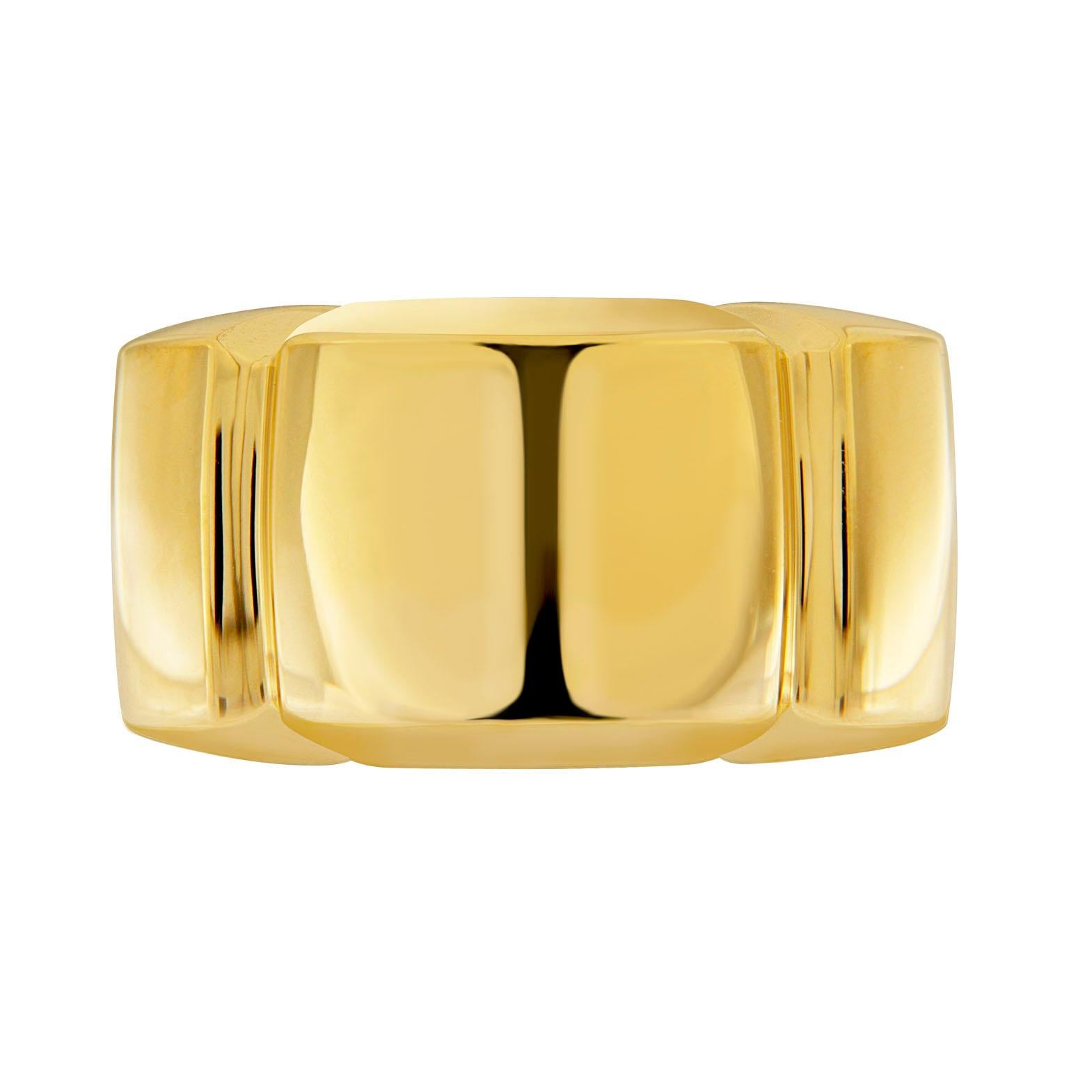 Women's or Men's Valentin Magro Shrimp Ring in 18 Karat Yellow Gold