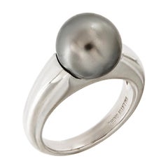 Valentin Magro Tahitian Pearl Ring in White Gold