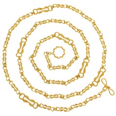 Valentin Magro Yellow Gold Nautical Necklace