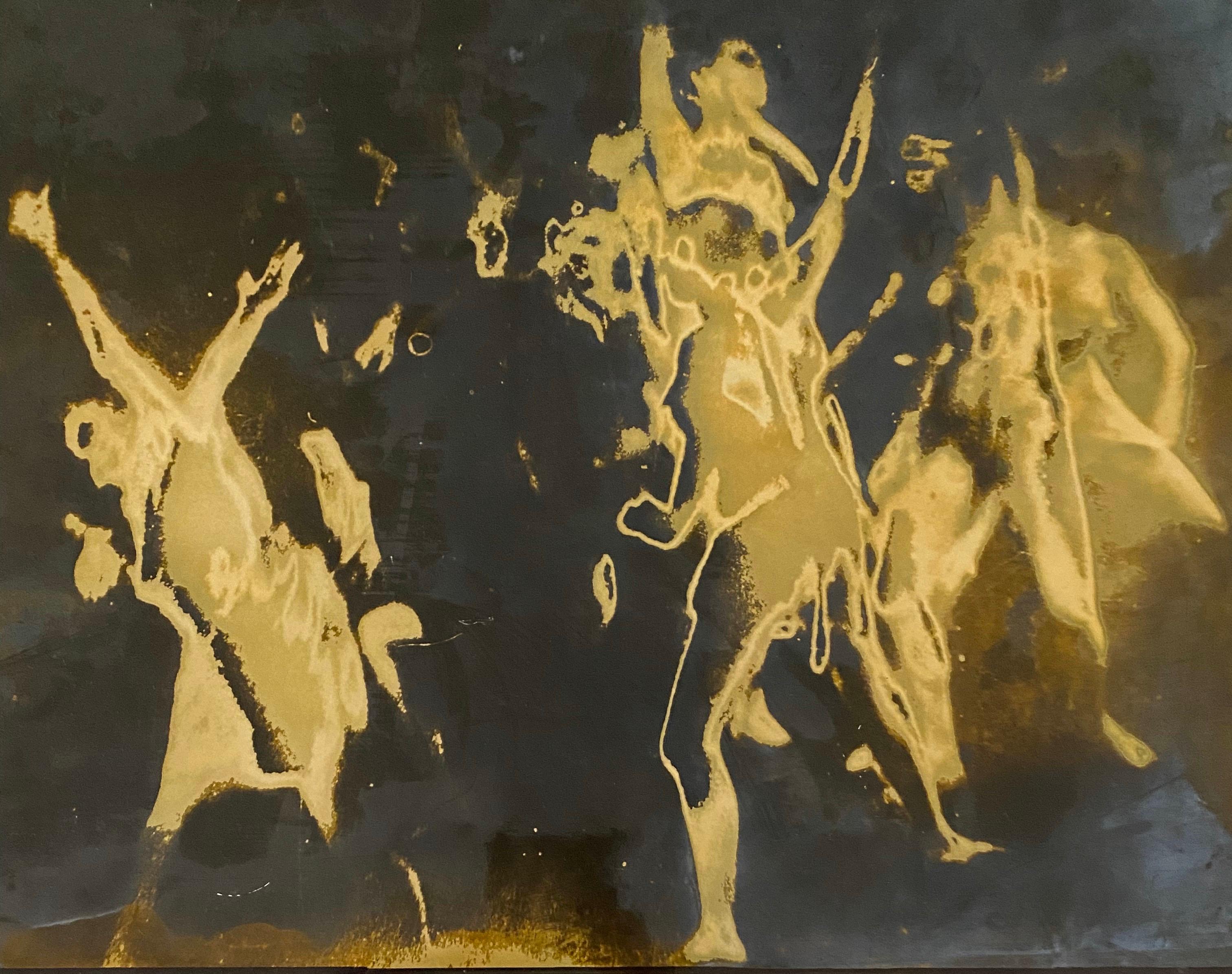 Abstrakte Fotografie Post UdSSR Russische Avant Garde Solarisiertes Foto Nonkonformist – Photograph von Valentin Samarine