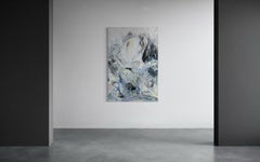 Sans titre, acrylique sur toile, 150 x 100 cm, expressionnisme abstrait, 2023