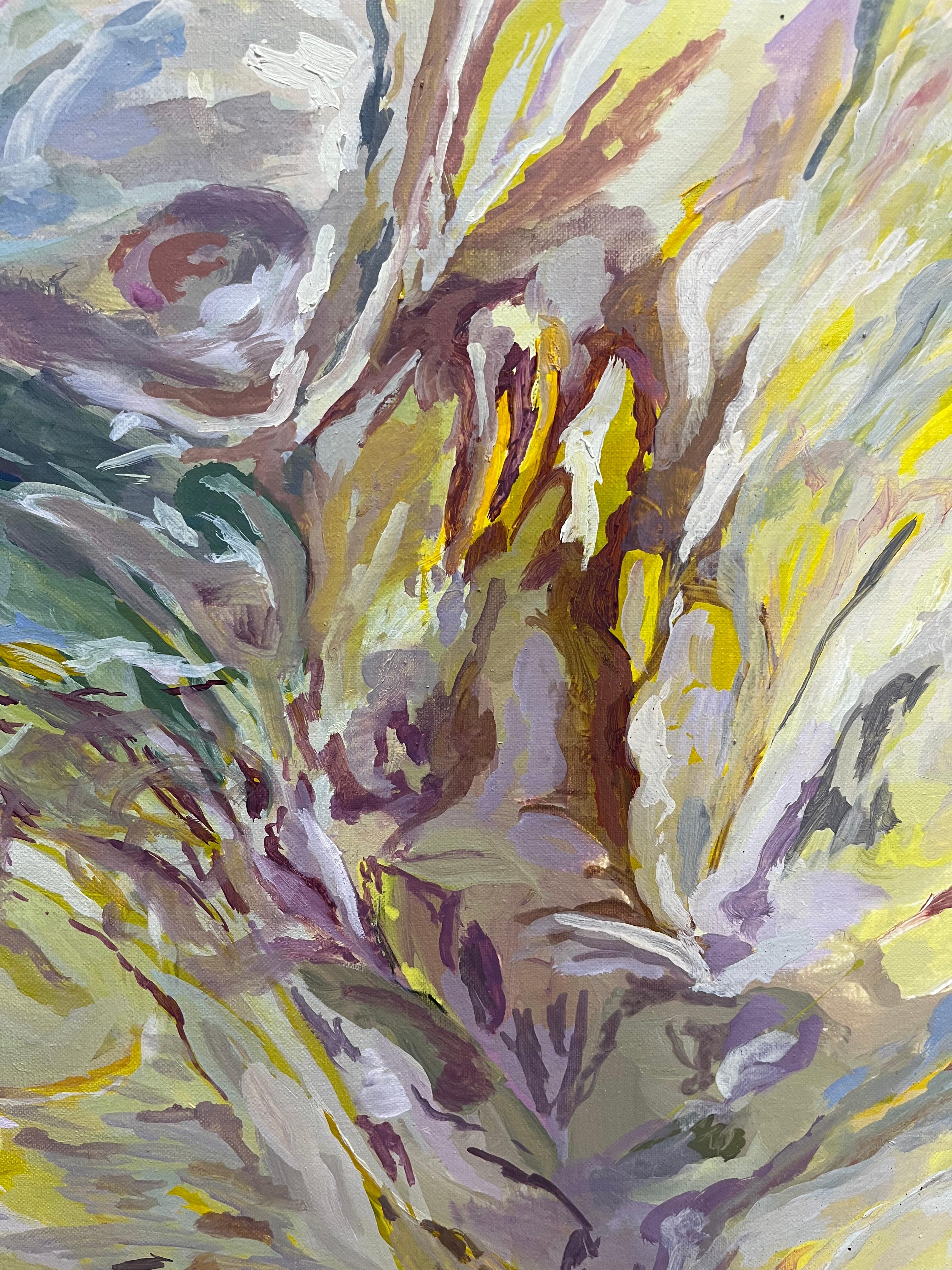 This artwork is intentionally untitled to avoid influencing the viewer. The artist invites each person to interpret it freely, assigning their meaning based on how they feel in the moment.