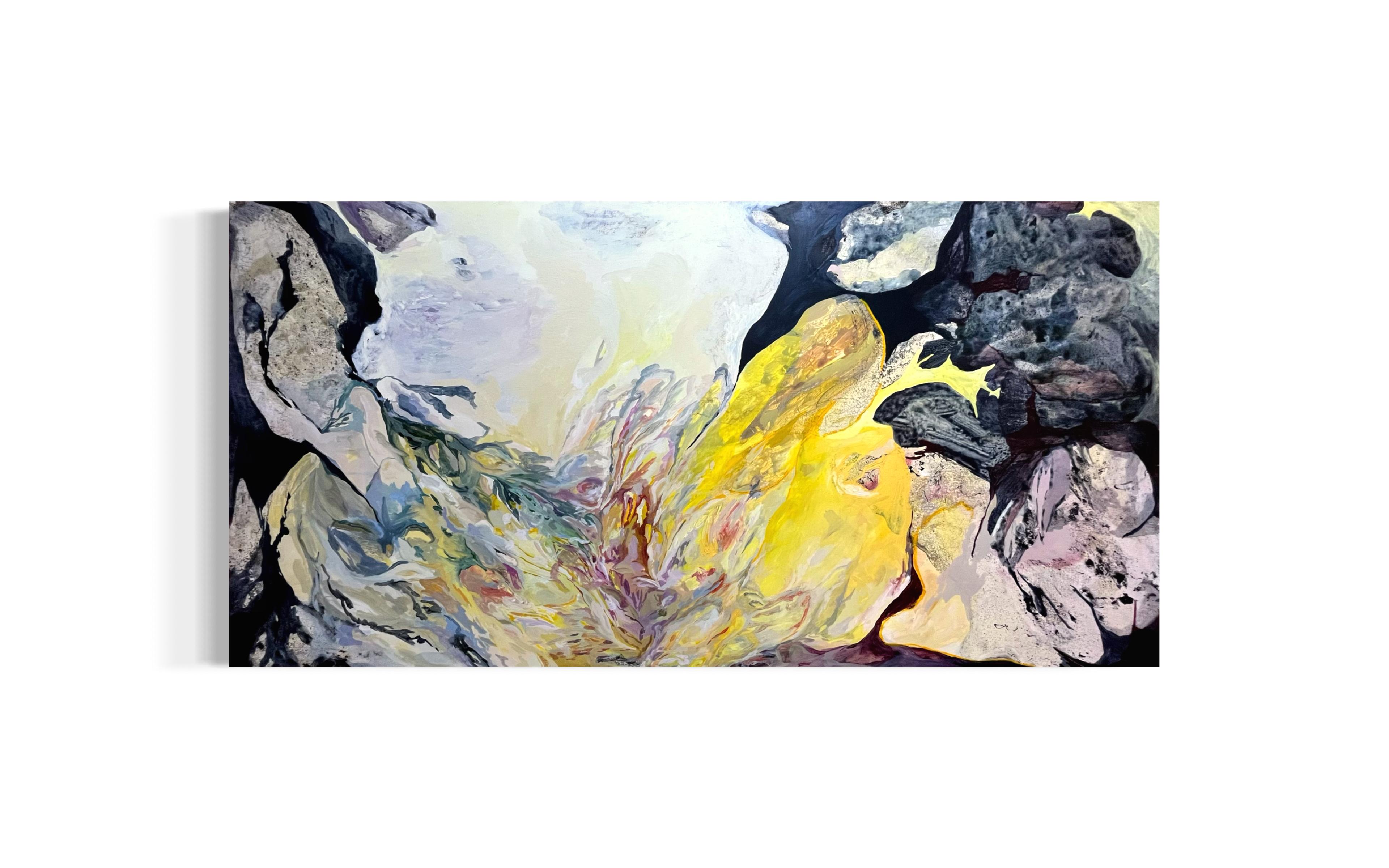 Valentina Attolini Abstract Painting - Sin Título