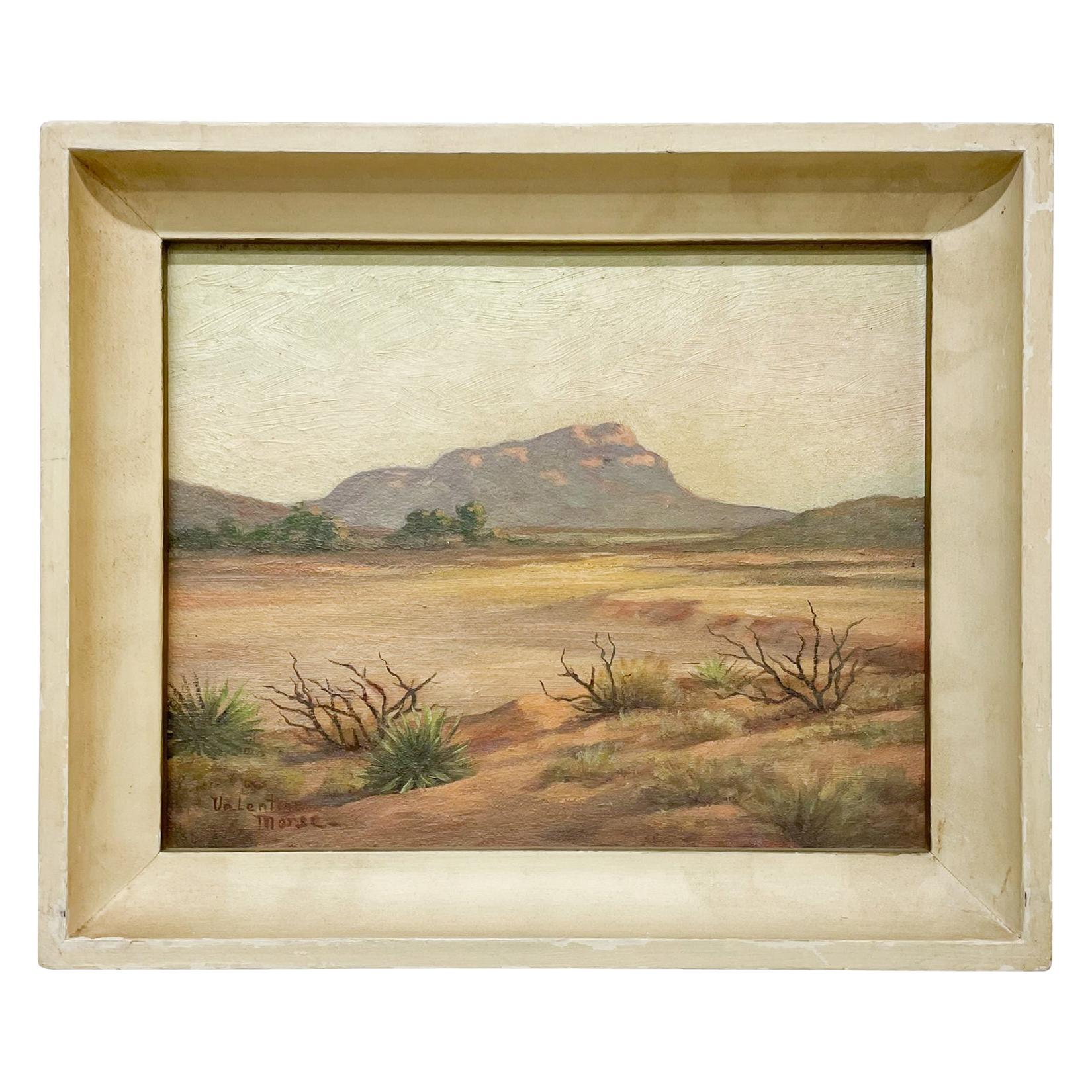 1930s Valentine Morse Landscape California Southwest Painting Art