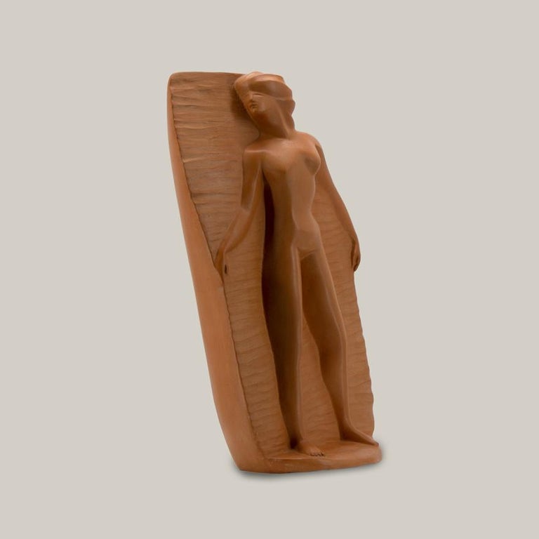 Valentine Schlegel, Terracotta Sculpture For Sale at 1stDibs
