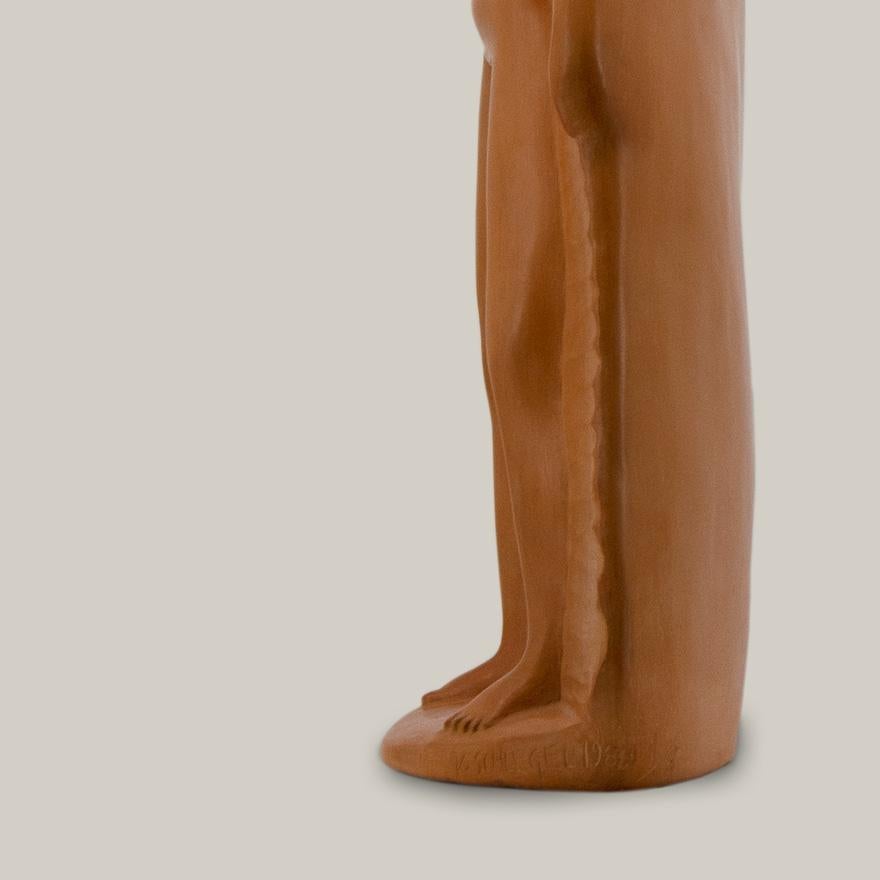 Mid-Century Modern Valentine Schlegel, Terracotta Sculpture