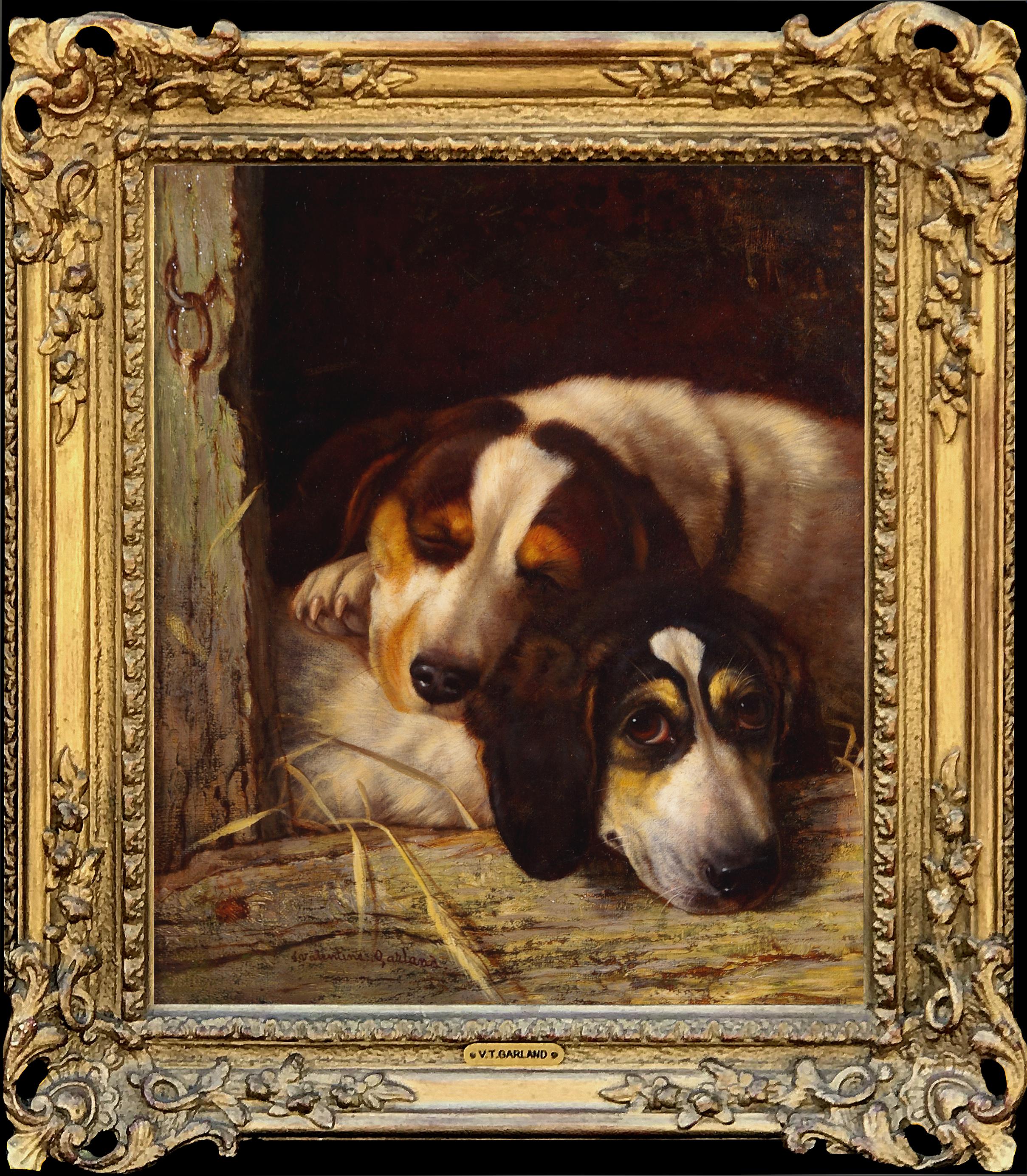 Animal Painting di Valentine Thomas Garland - La fine della giornata
