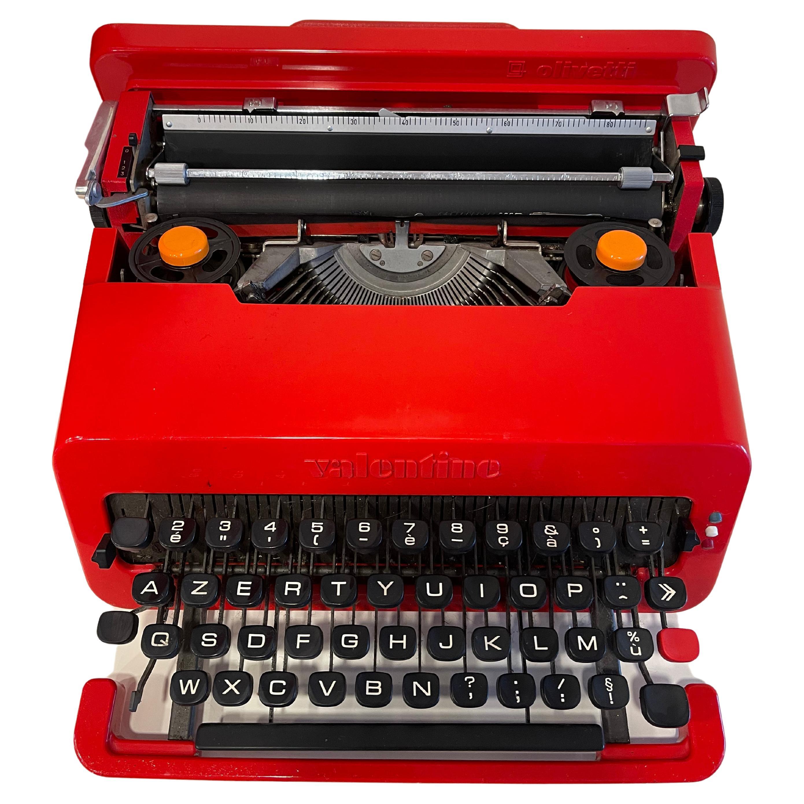 Valentine Typewriter, Ettore Sottsass and Perry King for Olivetti Synthesis 1968