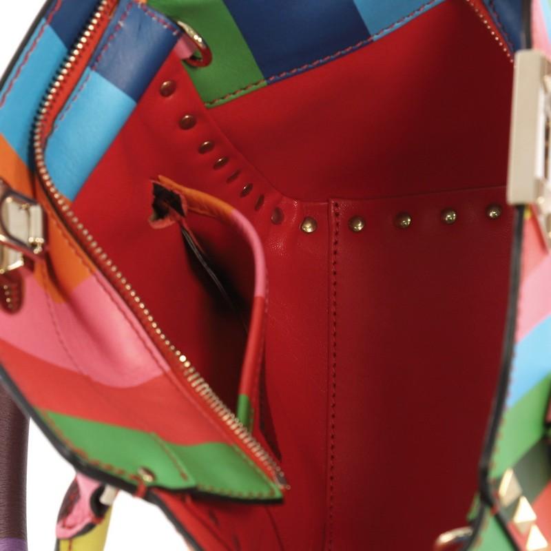 Women's or Men's Valentino 1973 Rockstud Tote Rigid Leather Mini