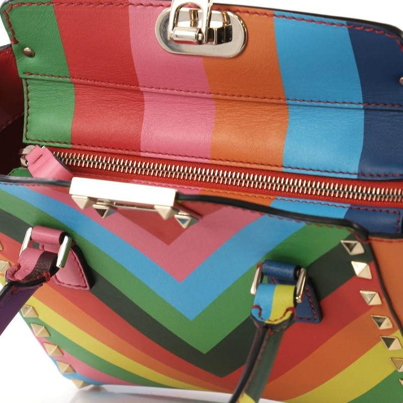 Valentino 1973 Rockstud Tote Rigid Leather Mini 1