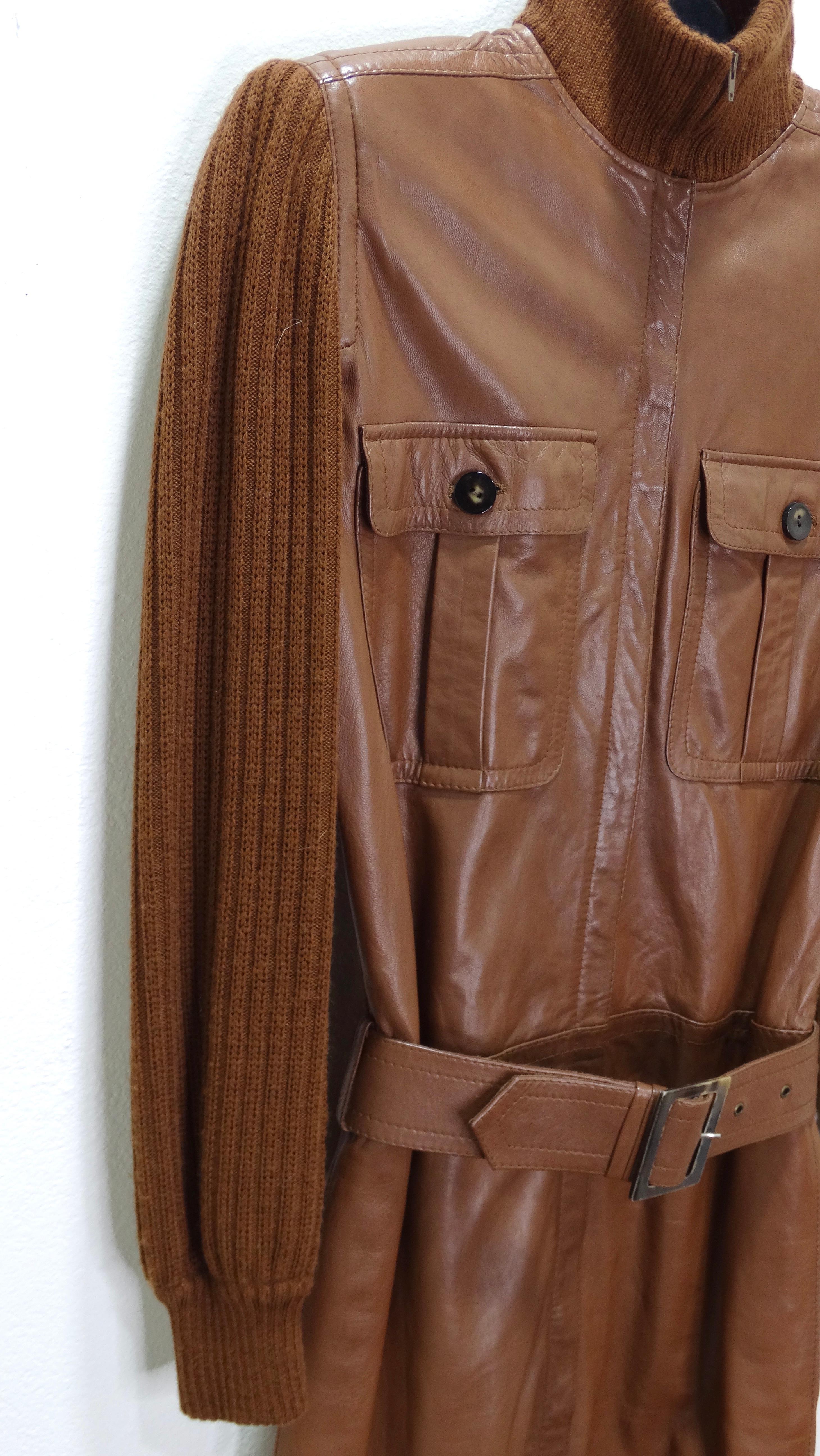 1980s leather jacket