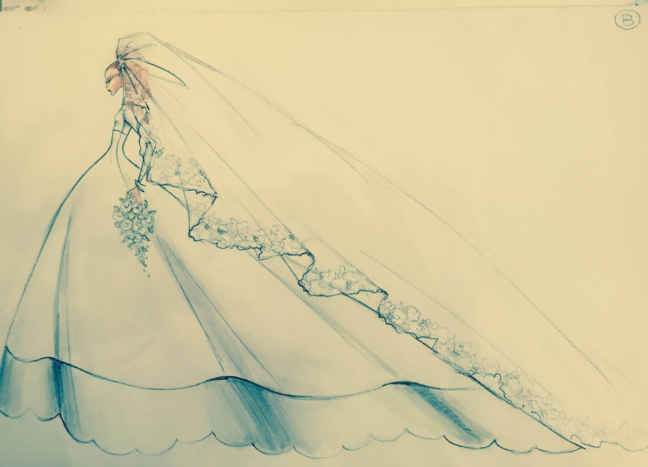 Valentino 1996 Haute Couture Brautkleid - 1. Zahlung für Mere 5
