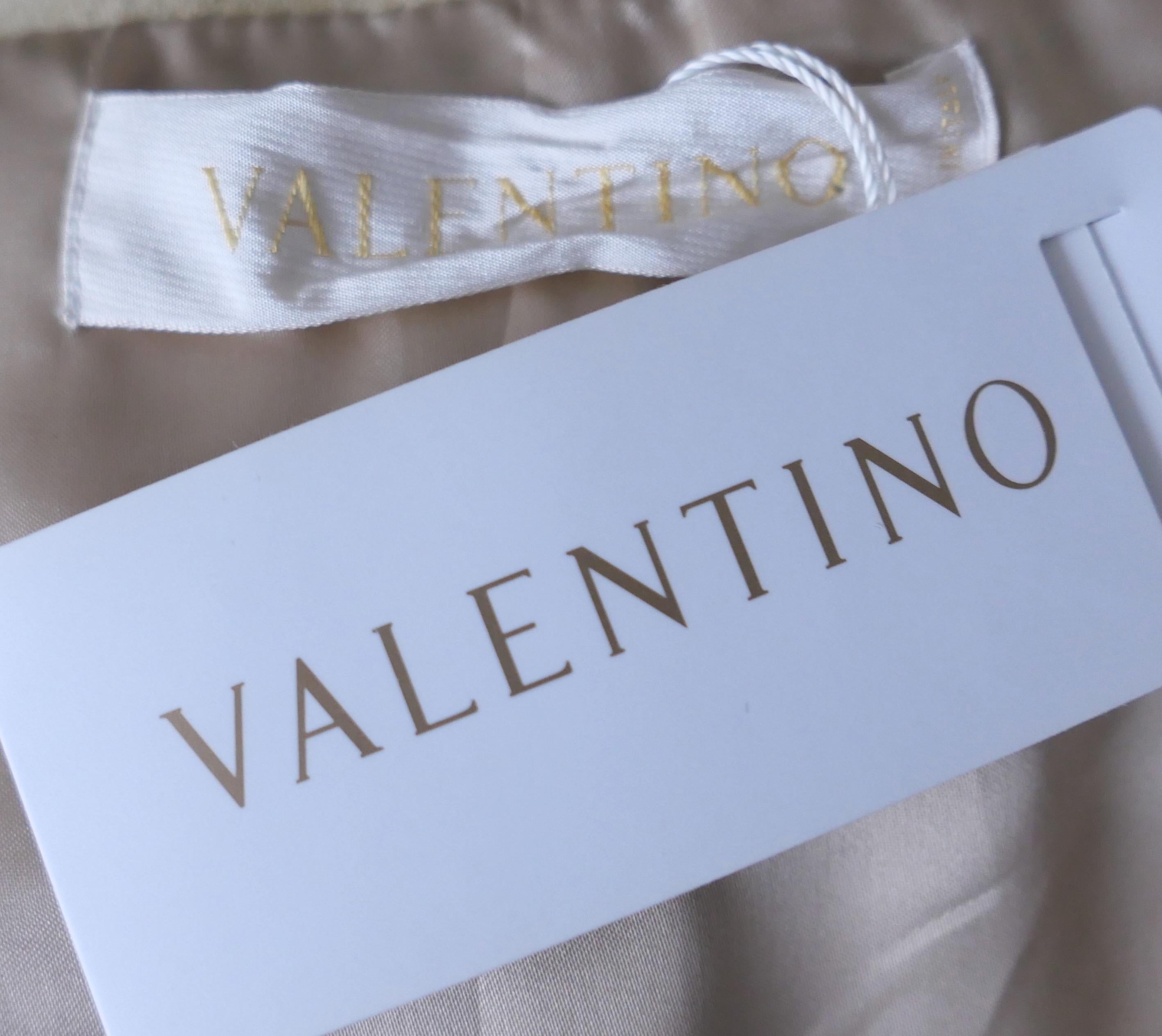 Valentino 2005 Mother Of Pearl Embellished Suede Jacket For Sale 3