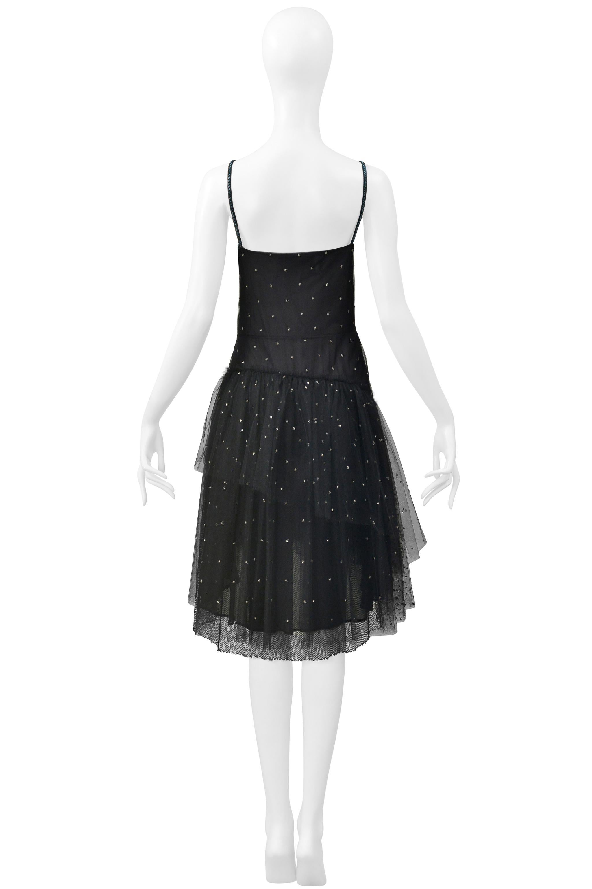 Valentino 2016 Black Tulle 