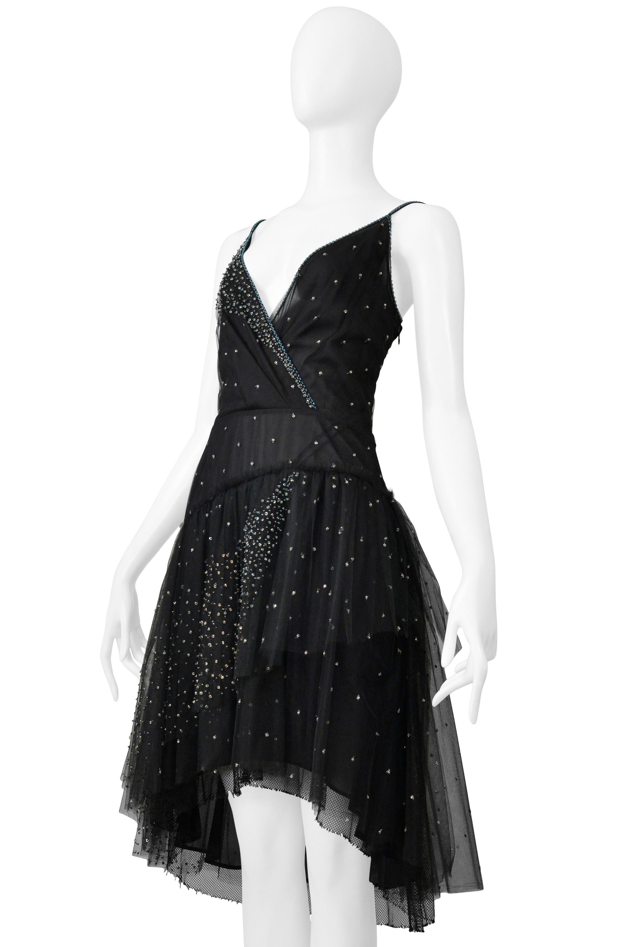 Valentino 2016 Black Tulle 