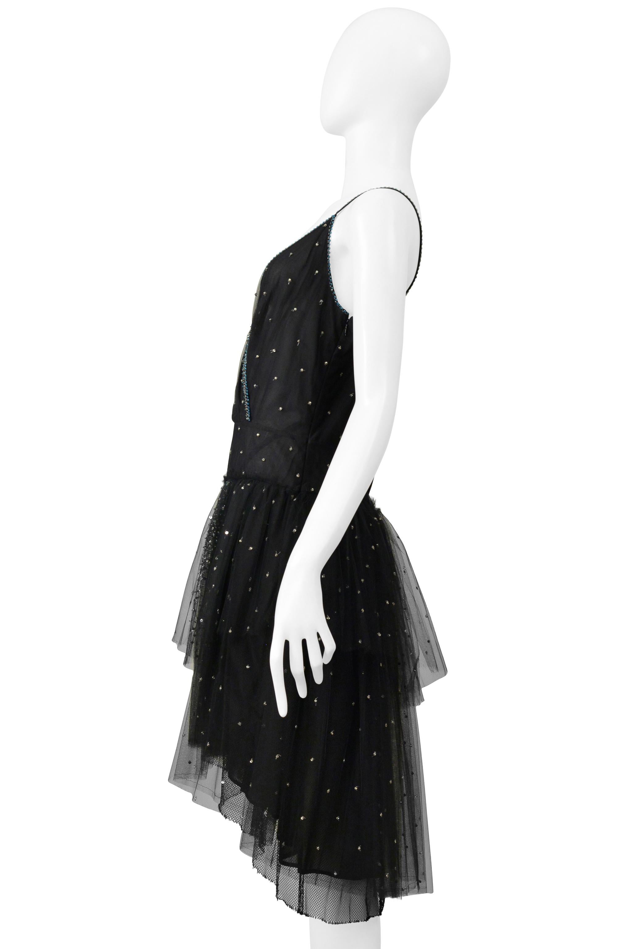 Valentino 2016 Black Tulle 