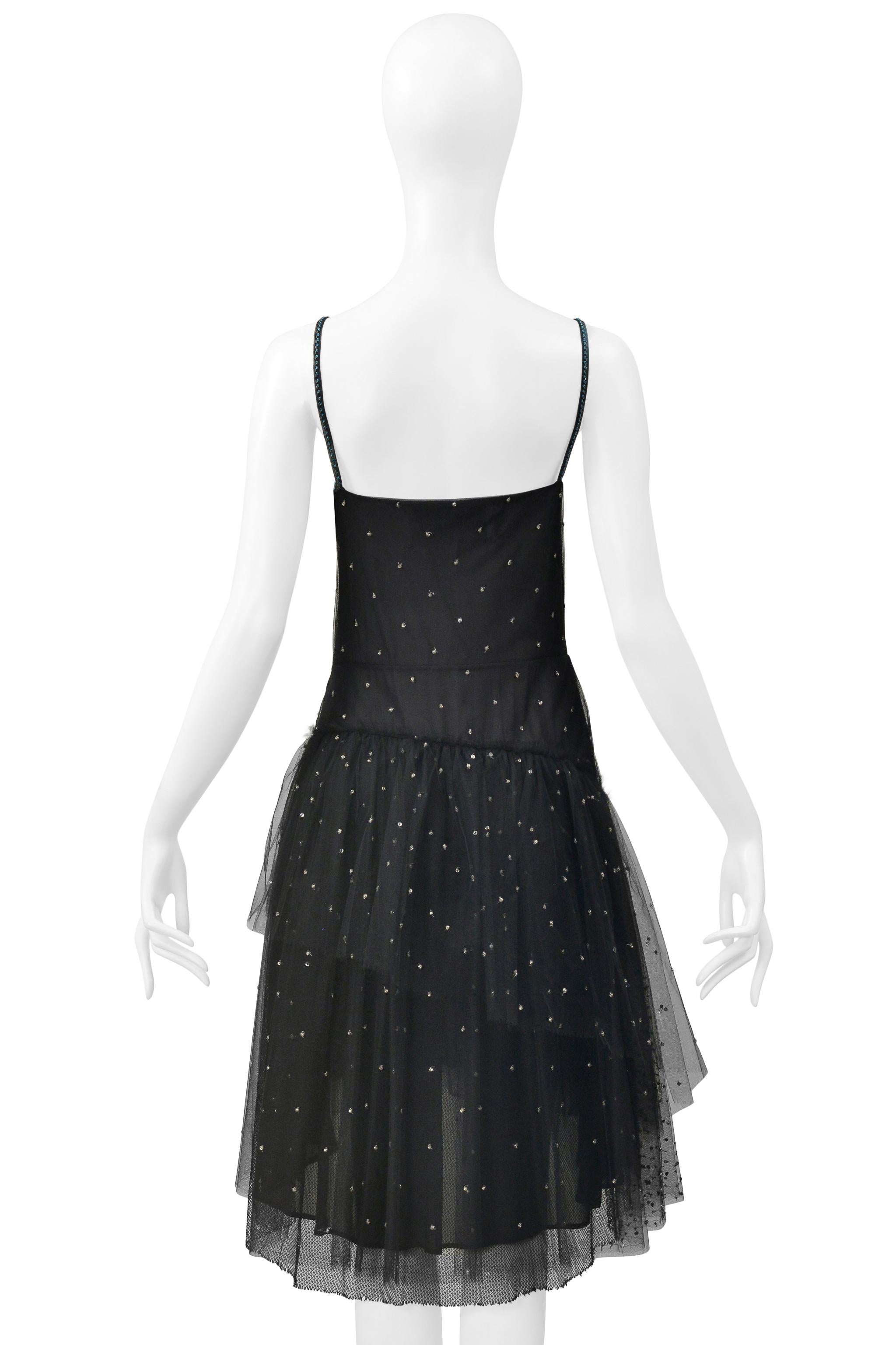 Valentino 2016 Black Tulle 