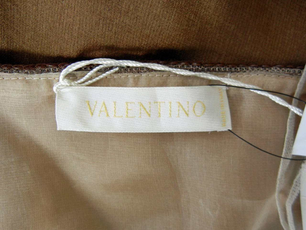 Valentino Halter Hand Beaded Runway Dress Gown New!  In New Condition In Los Angeles, CA