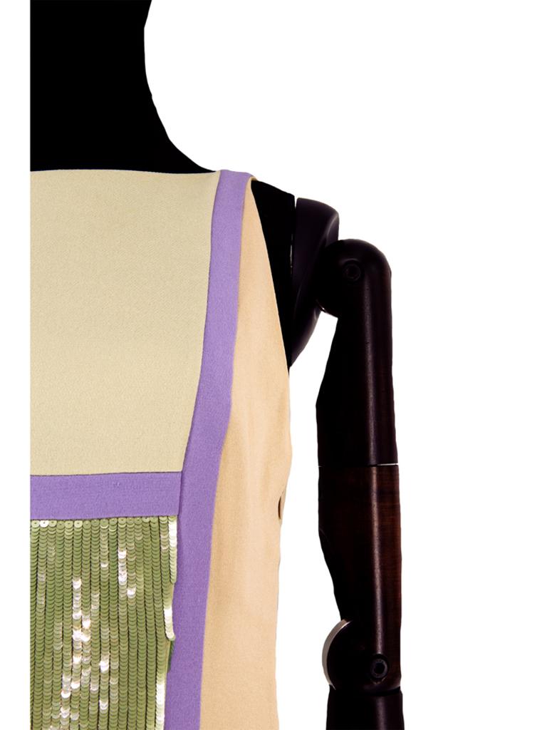 Women's Valentino Abstract Panel Evening Gown 1990s