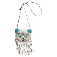 Valentino Alessandro Michele Prefall 2025 Look 2 cat embroidered bag