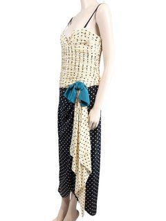 Valentino Alessandro Michele Prefall 2025 Look 77 Polka dots Dress silk