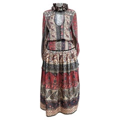 Valentino Alessandro Michele Spring 2025 Paisley cotton printed set